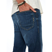 Scotch & Soda Herren Jeans Skim Plus - Dutch Blauw - Skinny Fit - Größe 30/32