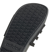 adidas Adilette Comfort ADJ Badesandale Herren - CBLACK/FTWWHT/GRESIX - Größe 8
