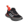 adidas RapidaRun Elite S&L EL K Runningschuhe Kinder - CBLACK/FTWWHT/SOLRED - Größe 28-