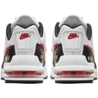 Nike Air Max LTD 3 Sneaker Herren - WHITE/UNIVERSITY RED-BLACK - Größe 12