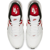 Nike Air Max LTD 3 Sneaker Herren - WHITE/UNIVERSITY RED-BLACK - Größe 12,5
