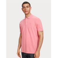 Scotch & Soda Piqué-Poloshirt - Hibiscus Pink - Größe XL