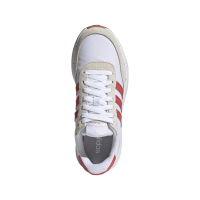 adidas RUN 60s 2.0 Sneaker Damen - FTWWHT/CRERED/ORBGRY - Größe 7