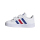 adidas VL Court 2.0 CMF I Sneaker Kinder - FTWWHT/ROYBLU/VIVRED - Größe 22