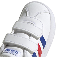 adidas VL Court 2.0 CMF I Sneaker Kinder - FTWWHT/ROYBLU/VIVRED - Größe 25