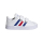 adidas VL Court 2.0 CMF I Sneaker Kinder - FTWWHT/ROYBLU/VIVRED - Größe 25-