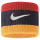 Nike Swoosh Schweißbänder 2er Pack - dunkelblau/rot/gelb - 9380/4-428