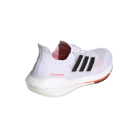 adidas Ultraboost 21 Runningschuhe Damen - FTWWHT/CBLACK/SOLRED - Größe 7-