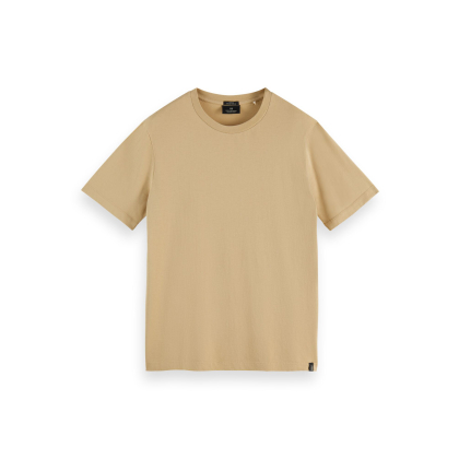 Scotch & Soda Basic T-Shirt - Sand - Größe S