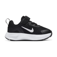 Nike WearAllDay Sneaker Kinder - BLACK/WHITE - Größe 9C