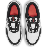 Nike Air Max Bolt Sneaker Kinder - WHITE/BLACK-BRIGHT CRIMSON - Größe 5Y