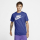 Nike Sportswear Mens T-Shirt - ASTRONOMY BLUE/WHITE - Größe XL