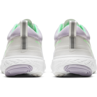 Nike React Miler 2 Laufschuhe Damen - PLATINUM TINT/GREEN GLOW-WHITE - Größe 7
