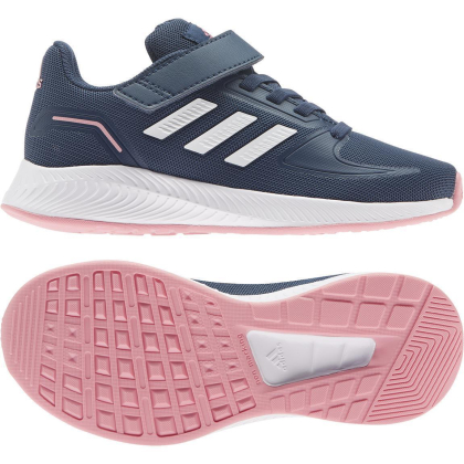 adidas Runfalcon 2.0 C Sneaker Kinder - CRENAV/FTWWHT/SUPPOP - Größe 28-