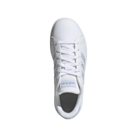 adidas Grand Court K Sneaker Kinder - FTWWHT/FTWWHT/VISMET - Größe 35