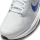 Nike Air Zoom Structure 24 Runningschuhe Herren - WHITE/HYPER ROYAL-PURE PLATINUM-BLA - Größe 11.5
