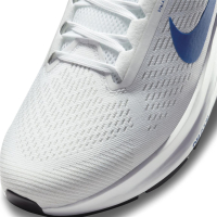 Nike Air Zoom Structure 24 Runningschuhe Herren - WHITE/HYPER ROYAL-PURE PLATINUM-BLA - Größe 9.5