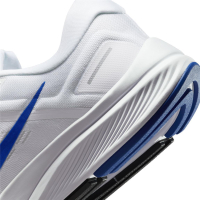 Nike Air Zoom Structure 24 Runningschuhe Herren - WHITE/HYPER ROYAL-PURE PLATINUM-BLA - Größe 9.5