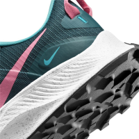 Nike Pegasus Trail 3 Runningschuhe Damen - DARK TEAL GREEN/PINK GLOW-ARMORY NA - Größe 8