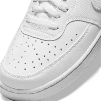Nike Court Vision Low Next Nature Sneaker Damen - WHITE/WHITE-WHITE - Größe 10.5