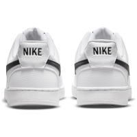 Nike Court Vision Low Next Nature Sneaker Damen - WHITE/BLACK-WHITE - Größe 8