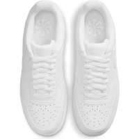 Nike Court Vision Low Next Nature Sneaker Herren - WHITE/WHITE-WHITE - Größe 7