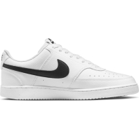 Nike Court Vision Low Next Nature Sneaker Herren - WHITE/BLACK-WHITE - Größe 10.5