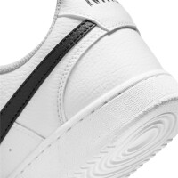 Nike Court Vision Low Next Nature Sneaker Herren - WHITE/BLACK-WHITE - Größe 11