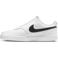 Nike Court Vision Low Next Nature Sneaker Herren - WHITE/BLACK-WHITE - Größe 11.5