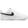 Nike Court Vision Low Next Nature Sneaker Herren - WHITE/BLACK-WHITE - Größe 9