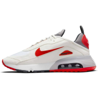 Nike Air Max 2090 Sneaker Herren - SUMMIT WHITE/CHILE RED-CEMENT GREY - Größe 10
