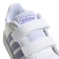 adidas Grand Court CF I Sneaker Kinder - FTWWHT/LPURPL/PULMIN - Größe 24