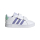 adidas Grand Court CF I Sneaker Kinder - FTWWHT/LPURPL/PULMIN - Größe 24