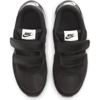 Nike MD Valiant Sneaker Kinder - BLACK/WHITE - Größe 10.5C