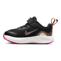 Nike WearAllDay SE (TD) Sneaker Kinder - OFF NOIR/MTLC PEWTER-BLACK-SUMMIT W - Größe 7C