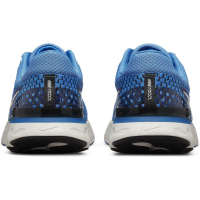 Nike React Infinity Run Flyknit 3 Runningschuhe Herren - DUTCH BLUE/PHANTOM-BLACK-BLUE GLOW - Größe 10.5