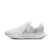 Nike React Miler 3 Runningschuhe Damen - WHITE/PURE PLATINUM-PURE PLATINUM - Größe 9