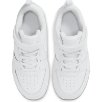 Nike Court Borough Low II Sneaker Kinder - WHITE/WHITE-WHITE - Größe 12C