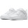 Nike Court Borough Low II Sneaker Kinder - WHITE/WHITE-WHITE - Größe 2.5Y