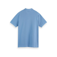 Scotch & Soda Piqué-Poloshirt - Blue - Größe M