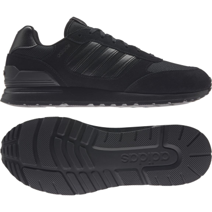 adidas Run 80s Sneaker Herren - CBLACK/CBLACK/CARBON - Größe 9
