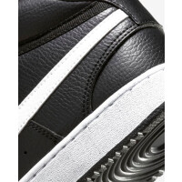 Nike Court Vision Mid Next Nature Sneaker Herren - BLACK/WHITE-BLACK - Größe 10