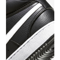 Nike Court Vision Mid Next Nature Sneaker Herren - BLACK/WHITE-BLACK - Größe 8.5