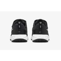 Nike Revolution 6 Sneaker Kinder - BLACK/WHITE-DK SMOKE GREY - Größe 3Y