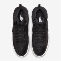 Nike Court Vision Mid Winter Sneaker Herren - BLACK/BLACK-PHANTOM 002 - Größe 7