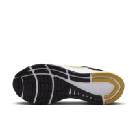 Nike Air Zoom Structure 24 Runningschuhe Damen - WHITE/WHEAT GOLD-BLACK-PINK SP 106 - Größe 8