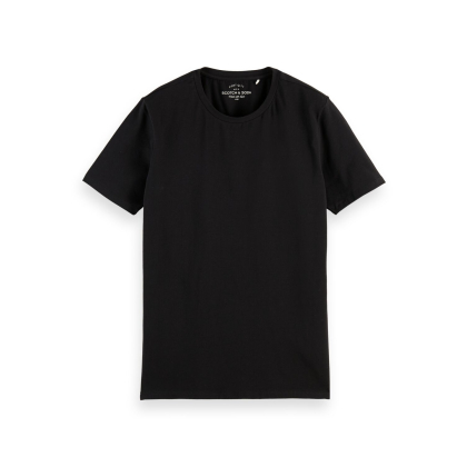 Scotch & Soda Essentials T-Shirt - Black - Größe XL