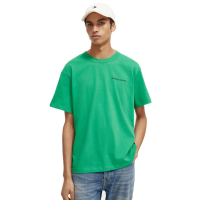 Scotch & Soda Unisex T-Shirt  - Amazon Green - Größe M
