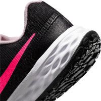 Nike Revolution VI Laufschuhe Kinder - BLACK/HYPER PINK-PINK FOAM 007 - Größe 4Y