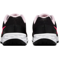 Nike Revolution VI Laufschuhe Kinder - BLACK/HYPER PINK-PINK FOAM 007 - Größe 6,5Y